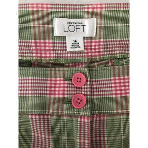 Ann Taylor Loft, Cropped wide leg pants, Size 14